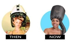 Hair Dryer Bonnet W/A Headband Integrated That Reduces Heat Around Ears & Neck – Hair Dryer Hooded Diffuser Cap For Curly, Speeds Up Drying Time, Safety Deep Conditioning At Home – Portable, Large -Boutique Wig Shop 41dkS0nUVWL