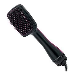 Revlon One-Step Hair Dryer And Styler | Detangle, Dry, And Smooth Hair, (Black)