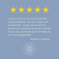 Pure Body Naturals Coconut Oil Hair Mask, Deep Conditioning Hair Treatment For Dry Damaged And Color Treated Hair, Sulfate Free Hair Conditioner, Moisturizes, Repairs, 8.8 Fl Oz -Boutique Wig Shop 41l9miAmlcL