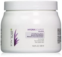 Biolage Hydra Source Conditioning Balm | Hydrates, Nourishes & Detangles Dry Damaged Hair | Moisturizing | Sulfate-Free | For Medium To Coarse Hair | Deep Conditioning | 16.9 Fl. Oz