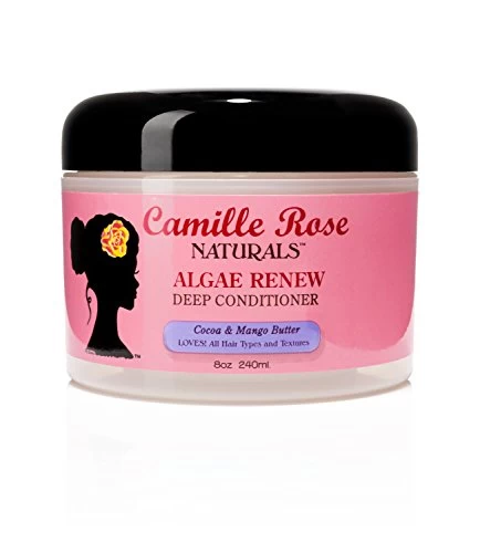 Camille Rose | Algae Renew Deep Conditioning Mask | Peppermint, Blue Green Algae & Mango Butter To Strengthen & Moisturize | 8 Fl Oz 1 Camille Rose | Algae Renew Deep Conditioning Mask | Peppermint, Blue Green Algae & Mango Butter To Strengthen & Moisturize | 8 Fl Oz