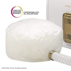Gold ‘N Hot Professional Ionic Soft Bonnet Hair Dryer | Reduce Frizz For Natural, Healthy-Looking Hair -Boutique Wig Shop 41uZVEtkN8L