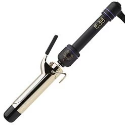 Hot Tools Pro Artist 24K Gold Curling Iron | Long Lasting, Defined Curls (1-1/4 In)