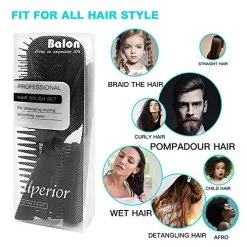 4Pcs Paddle Hair Brush, Detangling Brush And Hair Comb Set For Men And Women, Great On Wet Or Dry Hair, No More Tangle Hairbrush For Long Thick Thin Curly Natural Hair -Boutique Wig Shop 510fQ2QXMmL