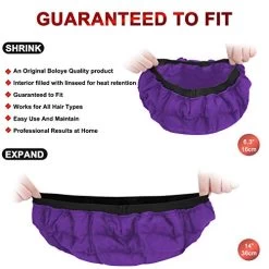 Flaxseed Deep Conditioning Heat Cap – Boloye Cordless 100% Safe Microwave Hot Cap For Natural Curly Textured Hair Care, Drying, Styling, Curling, Universal Size (10 PCS One-time Shower Cap) (Purple) 9 Flaxseed Deep Conditioning Heat Cap – Boloye Cordless 100% Safe Microwave Hot Cap For Natural Curly Textured Hair Care, Drying, Styling, Curling, Universal Size (10 PCS One-time Shower Cap) (Purple) -Boutique Wig Shop 5129RigEB8L