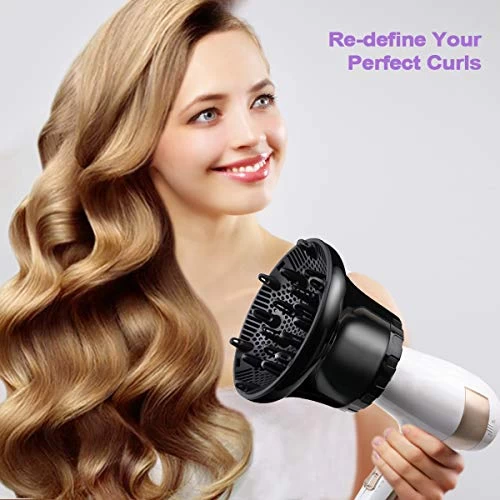 UUCOLOR Universal Hair Diffuser Suitable For 1.4 In To 2.6 In Adjustable Hair Dryer Diffuser Nozzle For Curly Or Wavy Hair Styling 7 UUCOLOR Universal Hair Diffuser Suitable For 1.4 In To 2.6 In Adjustable Hair Dryer Diffuser Nozzle For Curly Or Wavy Hair Styling - Image 7