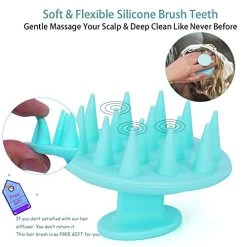 Collapsible Hair Dryer Diffuser + Scalp Massager Shampoo Brush- Silicone Blow Dryer Diffuser Attachment – Lightweight Portable Hair Diffuser -Boutique Wig Shop 5179UdpX9cL