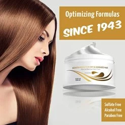 Vitamins Keratin Hair Mask Deep Conditioner – Biotin Protein With Castor Oil Repair For Dry Damaged And Color Treated Hair – Conditioning Treatment For Curly Or Straight Thin Fine Hair -Boutique Wig Shop 5179g2Bvp2BnL