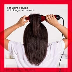 REVLON One-Step Volumizer Original 1.0 Hair Dryer And Hot Air Brush, Red 8 REVLON One-Step Volumizer Original 1.0 Hair Dryer And Hot Air Brush, Red -Boutique Wig Shop 518HgtKB34L