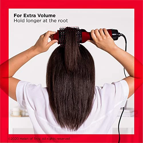 REVLON One-Step Volumizer Original 1.0 Hair Dryer And Hot Air Brush, Red 3 REVLON One-Step Volumizer Original 1.0 Hair Dryer And Hot Air Brush, Red - Image 3