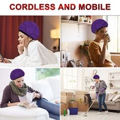 Flaxseed Deep Conditioning Heat Cap – Boloye Cordless 100% Safe Microwave Hot Cap For Natural Curly Textured Hair Care, Drying, Styling, Curling, Universal Size (10 PCS One-time Shower Cap) (Purple) 11 Flaxseed Deep Conditioning Heat Cap – Boloye Cordless 100% Safe Microwave Hot Cap For Natural Curly Textured Hair Care, Drying, Styling, Curling, Universal Size (10 PCS One-time Shower Cap) (Purple) -Boutique Wig Shop 518LITw2BJPL