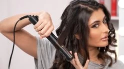 CHI Original Ceramic Hair Straightening Flat Iron | 1″ Plates | Black | Professional Salon Model Hair Straightener | Includes Heat Protection Pad -Boutique Wig Shop 51AObHGCCqL