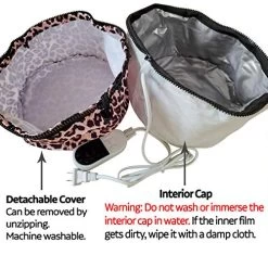 Electric Thermal Heat Cap Corded For Deep Conditioning Nourishing Hair Therapy Treatment – Moisturizes, Repairs Dry, Damaged, Frizzy Hair Into Smooth, Shiny, Frizz-Free Tresses -Boutique Wig Shop 51DIQDWV5fL