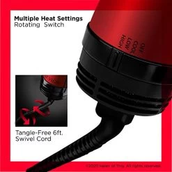 REVLON One-Step Volumizer Original 1.0 Hair Dryer And Hot Air Brush, Red 9 REVLON One-Step Volumizer Original 1.0 Hair Dryer And Hot Air Brush, Red -Boutique Wig Shop 51IlyyS5p8L