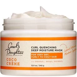 Carol’s Daughter Coco Creme Curl Quenching Deep Moisture Hair Mask For Very Dry Hair, With Coconut Oil And Mango Butter, Hair Mask For Curly Hair, 12 Oz 11 Carol’s Daughter Coco Creme Curl Quenching Deep Moisture Hair Mask For Very Dry Hair, With Coconut Oil And Mango Butter, Hair Mask For Curly Hair, 12 Oz -Boutique Wig Shop 51NNXcZdG7L