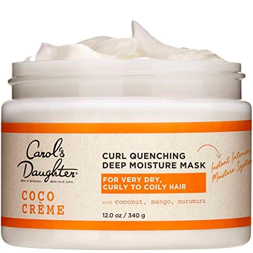 Carol’s Daughter Coco Creme Curl Quenching Deep Moisture Hair Mask For Very Dry Hair, With Coconut Oil And Mango Butter, Hair Mask For Curly Hair, 12 Oz 5 Carol’s Daughter Coco Creme Curl Quenching Deep Moisture Hair Mask For Very Dry Hair, With Coconut Oil And Mango Butter, Hair Mask For Curly Hair, 12 Oz - Image 5