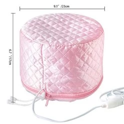 Hair Care Cap, 110V Yomagine Pink Hair Heat Treatment Cap, Deep Conditioning Heat Cap, Thermal Treatment Caps For Hair Spa, Beauty Steamer Nourishing Hat For Family Personal Care 13 Hair Care Cap, 110V Yomagine Pink Hair Heat Treatment Cap, Deep Conditioning Heat Cap, Thermal Treatment Caps For Hair Spa, Beauty Steamer Nourishing Hat For Family Personal Care -Boutique Wig Shop 51QfYczphrL