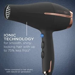 INFINITIPRO BY CONAIR Hair Dryer, 1875W AC Motor Pro Hair Dryer With Ceramic Technology, Includes Diffuser And Concentrator, Black -Boutique Wig Shop 51QtMLGUY9L