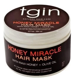 Tgin Honey Miracle Hair Mask For Natural Hair – 12 Oz – Dry Hair – Curly Hair – Type 3c And 4c Hair – Deep Conditioner -Boutique Wig Shop 51TUY xlLaL