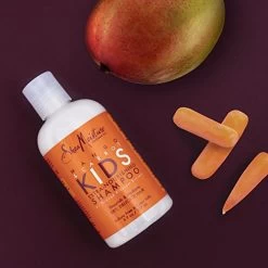 Shea Moisture Mango & Carrot Kids, Extra-Nourishing, Shampoo And Conditioner Set, Orange Blossom Extract, Dry, Delicate Hair, Vitamin B-5 & Vitamin E, 8 Fl Oz Ea -Boutique Wig Shop 51XBJUA2BMbL 1
