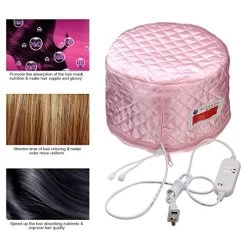 Alotlucky Hair Thermal Steamer Treatment SPA Cap Nourishing Care Hat With Adjustable Temperature Control, Moisturize And Nourish, Hair Care For Home Use -Boutique Wig Shop 51ZUpFj6WUL