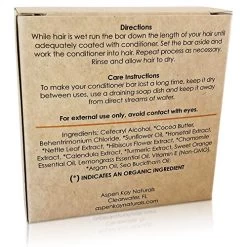 Solid Conditioner Bar, Made With Natural & Organic Ingredients, All Hair Types Including Frizzy Hair, Sulfate-Free, Cruelty-Free & Vegan 2.3 Ounce Bar. (Lemongrass & Sweet Orange) -Boutique Wig Shop 51b0j7LNCEL
