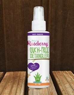 Hair Detangler Spray For Kids. Made With Organic Aloe Vera Juice And Natural Vitamins To Hydrate. Organic Detangler And Leave In Conditioner For Children & Adults. No Chemicals Or Fragrance. USA Made. -Boutique Wig Shop 51fMyArle5L