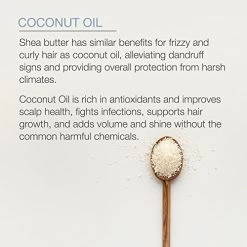 Pure Body Naturals Coconut Oil Hair Mask, Deep Conditioning Hair Treatment For Dry Damaged And Color Treated Hair, Sulfate Free Hair Conditioner, Moisturizes, Repairs, 8.8 Fl Oz -Boutique Wig Shop 51fgryNPrmL