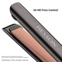 Revlon Copper Smooth Hair Flat Iron | Frizz Control For Fast And Shiny Styles, (XL 1 In) -Boutique Wig Shop 51hEURWSc1L