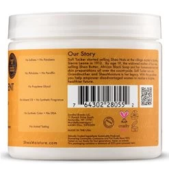 Shea Moisture Deep Treatment Hair Mask To Promote Healthy Hair Growth, Raw Shea Butter With Sea Kelp & Argan Oil, Curly Hair Products, Family Size, 16 Oz -Boutique Wig Shop 51o94Rha3TL