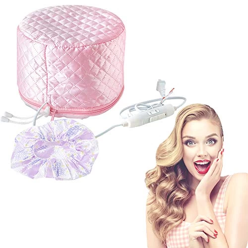 Hair Care Cap, 110V Yomagine Pink Hair Heat Treatment Cap, Deep Conditioning Heat Cap, Thermal Treatment Caps For Hair Spa, Beauty Steamer Nourishing Hat For Family Personal Care 1 Hair Care Cap, 110V Yomagine Pink Hair Heat Treatment Cap, Deep Conditioning Heat Cap, Thermal Treatment Caps For Hair Spa, Beauty Steamer Nourishing Hat For Family Personal Care