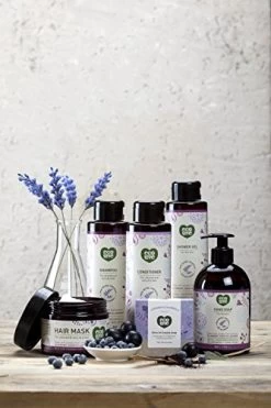 EcoLove Hair Mask For Dry Damaged Hair, Natural Hair Mask Deep Conditioning,Hair Mask For Color Treated Hair, No SLS Or Parabens – With Natural Lavender Extract -Vegan And Cruelty-Free. 11.8 Oz -Boutique Wig Shop 51ry7SMxWaL