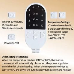 Electric Thermal Heat Cap Corded For Deep Conditioning Nourishing Hair Therapy Treatment – Moisturizes, Repairs Dry, Damaged, Frizzy Hair Into Smooth, Shiny, Frizz-Free Tresses -Boutique Wig Shop 51tt0KoHKdL