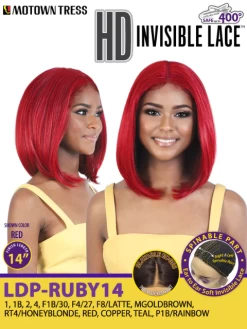Motown Tress Premium Synthetic HD Invisible Lace Wig - LDP-RUBY14 -Boutique Wig Shop 5 963e621b 26b2 4367 8b42 a7a80e6343c6
