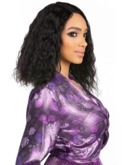 Harlem 125 Indian Remi Human Hair 5 Star Master Wet&Wavy HD Lace Wig - WAVY 17 (5ML05) -Boutique Wig Shop 5ml052m