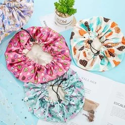 5 Pieces Kids Satin Bonnets Adjustable Sleeping Caps Reversible Satin Night Hats Soft Colorful Satin Cap For Toddler Child Teens 11 5 Pieces Kids Satin Bonnets Adjustable Sleeping Caps Reversible Satin Night Hats Soft Colorful Satin Cap For Toddler Child Teens -Boutique Wig Shop 616Pd5aZ7pL