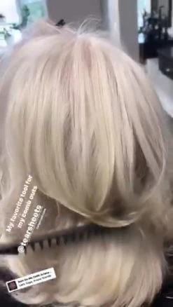 Carbon Wide Tooth Rake Comb With Tail – Natural Texture Hair, Curly Hair, Beach Waves, Beach Waver, Texture Hairstyler, Detangle Wet Hair, Static Free, High Heat Friendly No Snagging, No Breakage -Boutique Wig Shop 61ckMyeHzL