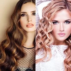 80 Pcs Magic Silicone Hair Rollers Curlers With Hairnet Include 40pcs Large Silicone Curlers 40pcs Small Silicone Curlers (blue) -Boutique Wig Shop 61hKir3JdsL