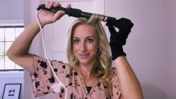 PARWIN PRO BEAUTY 7 In 1 Curling Iron Wand Set,Dual Voltage Curling Wand With 7 Interchangeable Diamond Ceramic Hair Curler Wands With LCD Temperature Control Auto Shut Off Black -Boutique Wig Shop 61tyvCTJV L