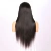 Natural Looking Straight Full Lace Human Hair Wigs For Black Women With Baby Hair