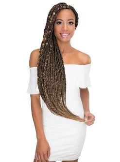JANET COLLECTION EZ WEAR PRE-STRETCHED EZ TEX BRAID (44, 54 INCHES) -Boutique Wig Shop 8