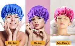 5pcs Satin Bonnet Silk Bonnet For Sleeping, Bonnets For Black Women Hair Bonnet For Sleeping Silk Sleep Cap, Double Layer Adjustable Bonnet For Curly Hair 13 5pcs Satin Bonnet Silk Bonnet For Sleeping, Bonnets For Black Women Hair Bonnet For Sleeping Silk Sleep Cap, Double Layer Adjustable Bonnet For Curly Hair -Boutique Wig Shop 81xLzcQ7bhL