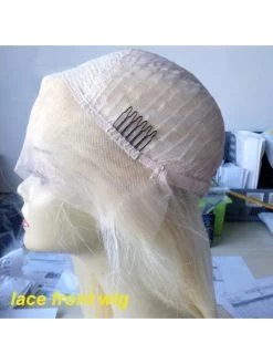 Blonde Remy Human Hair Straight Lace Front Wigs For Ladies 10 Blonde Remy Human Hair Straight Lace Front Wigs For Ladies -Boutique Wig Shop 8a full lace human hair wigs blonde 613 brazilian virgin hair straight gluless lace front human 3