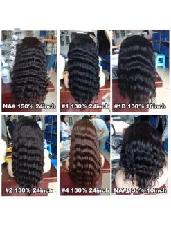 Human Hair Wigs For Black Women Loose Curly Lace Front Brazilian Virgin Hair -Boutique Wig Shop 8a full lace human hair wigs for black women loose curly lace front human hair wigs 3