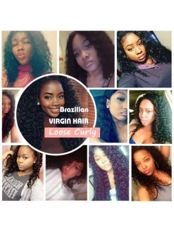 Human Hair Wigs For Black Women Loose Curly Lace Front Brazilian Virgin Hair -Boutique Wig Shop 8a full lace human hair wigs for black women loose curly lace front human hair wigs 4
