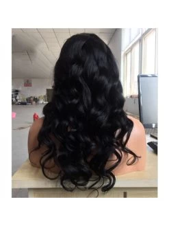 Loose Wave Brazilian Full Lace Wigs Front Lace Wigs With Baby Hair -Boutique Wig Shop 8a quality loose wave brazilian gluless full lace wigs front lace wigs 100 virgin hair full 3