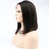 Medium Bob Full Lace Human Hair Wigs For Black Women Brazilian Virgin Hair Wavy