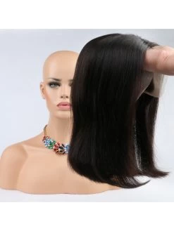 Medium Bob Full Lace Human Hair Wigs For Black Women Brazilian Virgin Hair Wavy -Boutique Wig Shop 8a slove short bob full lace human hair wigs for black women brazilian virgin hair wavy 4