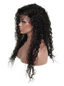 Lace Front Human Hair Wigs For Black Women Pre Plucked 250% Density Curly Brazilian Remy Hair Wig Bleached Knots -Boutique Wig Shop abhl710003 2