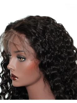 Loose Curly Lace Front Human Hair Wigs For Black Women Brazilian Remy Hair Glueless Wig -Boutique Wig Shop abhl710004 2